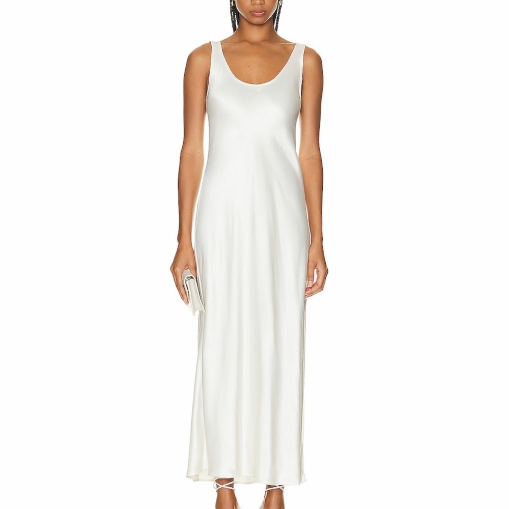 Enza Costa White Maxi Dress